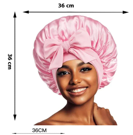 Silk Satin Bonnet – For All Hair Types